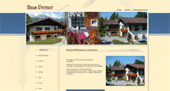 Desktop Screenshot of haus-perner.com